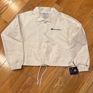 CHAMPION Cropped Coaches Jacket